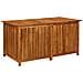 Baule Da Giardino 150x80x75 Cm In Legno Massello Di Acacia - Foto miniatura 1