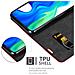 Custodia Compatibile Con Xiaomi Poco F2 Pro In Rosso Mela - Coperchio Protettiva Con Chiusura Magnetica, Funzione Stand E Tasca Per Le Carte - Foto miniatura 5
