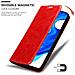 Custodia Compatibile Con Xiaomi Poco F2 Pro In Rosso Mela - Coperchio Protettiva Con Chiusura Magnetica, Funzione Stand E Tasca Per Le Carte - Foto miniatura 7