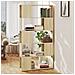 Libreria Divisorio Rovere Sonoma 80x24x155 cm in Truciolato - Foto miniatura 1