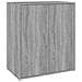 Scarpiera Grigio Sonoma 60x35x70 Cm In Legno Multistrato - Foto miniatura 7