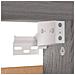 Scarpiera Grigio Sonoma 60x35x70 Cm In Legno Multistrato - Foto miniatura 11