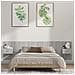 Testiera Letto con Comodini in Legno Multistrato Grigio Sonoma - Foto miniatura 1