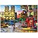 Puzzle Di Cartoline Di Natale Vintage (1000 Pezzi), 6000-0784 - Foto miniatura 1