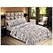 Completo Lenzuola Letto Camera In 100% Cotone Made Italy Vari Disegni Rp 1 Piazza Aprica Beige - Foto miniatura 1