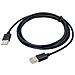 AK-USB-11 cavo USB 1,8 m USB 2.0 USB A 2 x USB A Nero - Foto miniatura 1