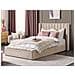 Letto Con Rete A Doghe Velluto Beige 160 X 200 Cm Noyers - Foto miniatura 1