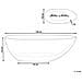 Vasca Da Bagno Freestanding Blancarena 170 X 78 Cm Foglia Di Tè - Foto miniatura 8