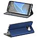 Smart Book Custodia A Libro Poket Flip Cover Case Per Samsung Galaxy A35 Blu - Foto miniatura 4