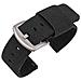 Cinturino In Nylon Per Orologio Con Barre A Molla A Sgancio Rapido Black 20 Mm - Foto miniatura 3
