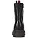Mono Lace Up Boot Stivaletti Pelle Scarpe Donna Nero Eu 36, Fw0fw06732 Bds - Foto miniatura 2