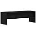 Mobile TV Rovere Nero 120x40x40 cm in Legno Multistrato - Foto miniatura 4