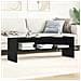 Mobile TV Rovere Nero 120x40x40 cm in Legno Multistrato - Foto miniatura 9