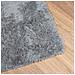 Tappeto Shaggy a Pelo Lungo NAVARRA Grigio Chiaro 160x160 cm - Foto miniatura 5