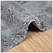 Tappeto Shaggy a Pelo Lungo NAVARRA Grigio Chiaro 160x160 cm - Foto miniatura 7