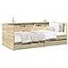 Divano Letto Con Cassetti Senza Materasso 75x190 Cm - Foto miniatura 2