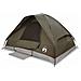 Tenda da Campeggio a Cupola per 4 Persone Marrone Impermeabile - Foto miniatura 1