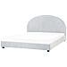 Letto Ciniglia Vaucluse 180 X 200 Cm Azzurro - Foto miniatura 2