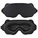 Mascherina Per Dormire Oscurante Sagomata 3d Per Viaggio E Riposo Black - Foto miniatura 1