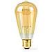 Lampadina A Filamento Led E27 St64 4,9 W 470 Lm Retro Dimmerabile, Dorato - Foto miniatura 2
