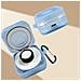 Custodia In Silicone Per Base Di Ricarica Samsung Galaxy Ring Blue - Foto miniatura 2