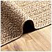 Tappeto ZIZUR Beige 120x120 cm Aspetto Iuta Interni ed Esterni - Foto miniatura 8