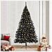 Albero di Natale con luci a corde decorative Nero 240 cm - Foto miniatura 2