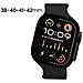 Bracciale Ares Splice In Silicone Per Apple Watch 38-42mm, Nero - Foto miniatura 4