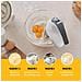 Miscelatore Manuale, 5 Velocità Regolabili, 200w, Design Ergonomico, Accessori In Acciaio Inox, Parti Lavabili In Lavastoviglie, Senza Bpa, Con Pulsante Di Espulsione, Compatto - Foto miniatura 2