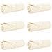 Coperte da Pile 6 pcs Crema 280 x 210 cm Panno - Foto miniatura 1