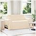 Coperte da Pile 6 pcs Crema 280 x 210 cm Panno - Foto miniatura 2
