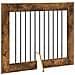 Cancello per cani con supporti 4 pcs Rovere Fumo 100 x 80 cm - Foto miniatura 5