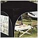 Tenda per feste a pop-up 290 x 290 x 245 cm Nero - Foto miniatura 4
