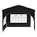 Tenda per feste a pop-up 290 x 290 x 245 cm Nero - Foto miniatura 6