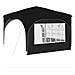 Tenda per feste a pop-up 290 x 290 x 245 cm Nero - Foto miniatura 8