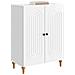 Credenza Bianco Lucido 66 x 34,5 x 90 cm Legno ingegnerizzato - Foto miniatura 2
