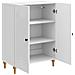 Credenza Bianco Lucido 66 x 34,5 x 90 cm Legno ingegnerizzato - Foto miniatura 3