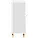 Credenza Bianco Lucido 66 x 34,5 x 90 cm Legno ingegnerizzato - Foto miniatura 5