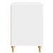 Scrivania Bianco Lucido 142,5 x 50 x 75 cm Legno ingegnerizzato - Foto miniatura 5