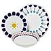 MC070186246A servizio da tavola 18 pz Porcellana Multicolore - Foto miniatura 16