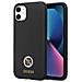 Guess Custodia In Silicone Con Logo Strass 4g, Per Iphone 11 / Xr - Nera - Foto miniatura 3