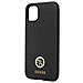 Guess Custodia In Silicone Con Logo Strass 4g, Per Iphone 11 / Xr - Nera - Foto miniatura 4