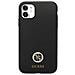 Guess Custodia In Silicone Con Logo Strass 4g, Per Iphone 11 / Xr - Nera - Foto miniatura 5