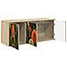Mobile TV da Parete ZAANDAM 102 x 33 x 40 cm Rovere Sonoma - Foto miniatura 2