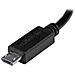 Cavo USB OTG - Micro USB a Mini USB - M / M - 20cm - Foto miniatura 2