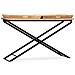 Tavolino Consolle In Legno Massello Di Mango 130x40x80 Cm - Foto miniatura 2