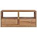 Mobile Porta Tv 90x30x40 Cm In Legno Massello Di Teak - Foto miniatura 6