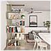 Libreria /Divisorio Rovere Sonoma 80x24x192 cm Legno Multistrato - Foto miniatura 3
