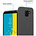 Custodia Compatibile Con Samsung Galaxy J6 2018 In Grigio Quarzo - Coperchio Protettivo Ibrido Con Silicone Tpu All'interno E 2 Pezzi Di Plastica All'esterno - Foto miniatura 5