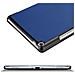 Custodia Per Tablet Compatibile Con Huawei Mediapad T3 8 (8.0"" Zoll) In Blu Scuro Jersey - Coperchio Protettiva Ultra Sottile Senza Funzione Auto Wake Up E Stand - Foto miniatura 9